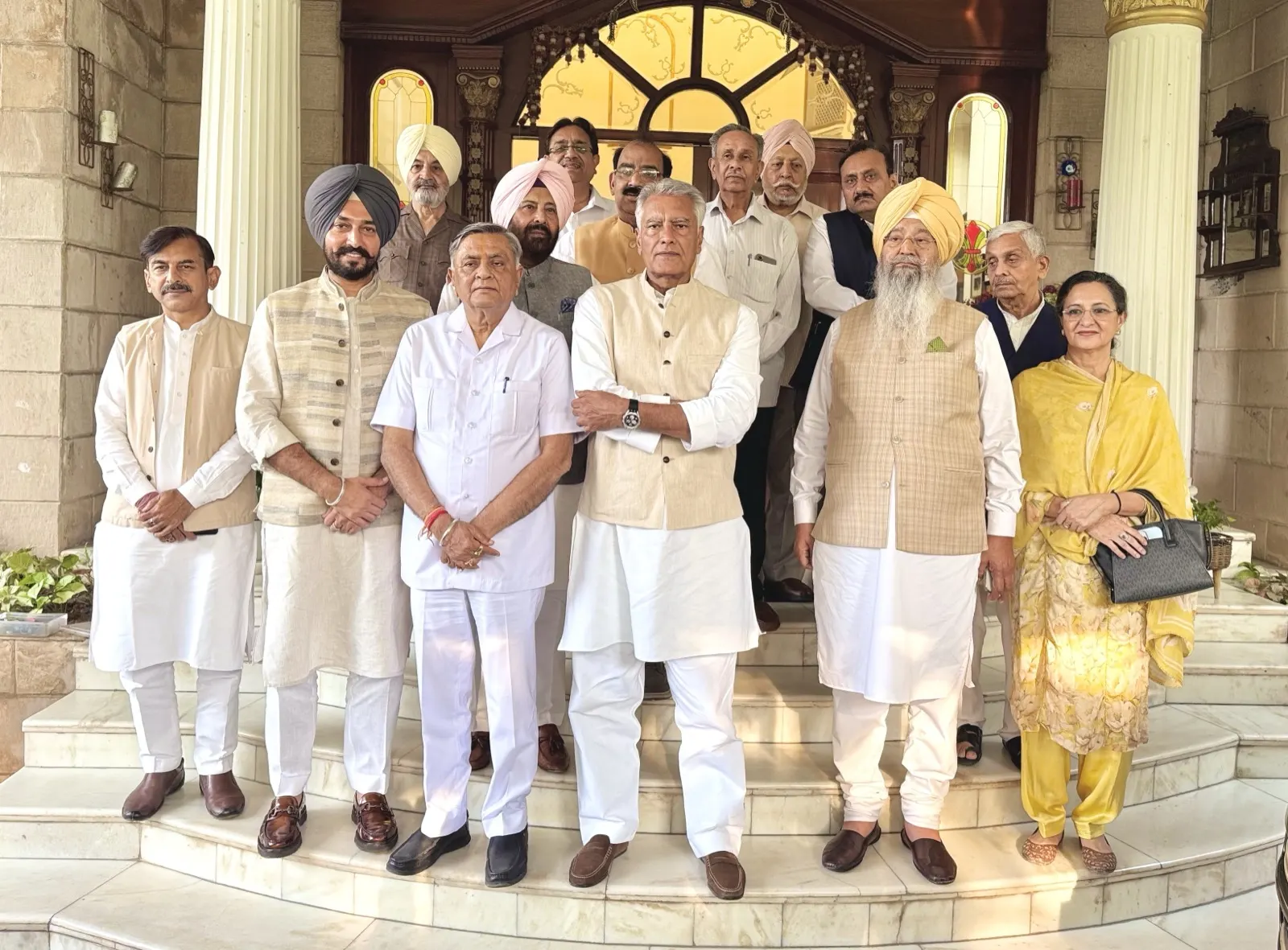 With senior BJP Punjab leadership